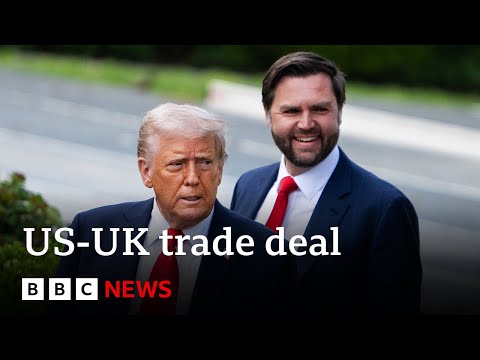 US Vice-President JD Vance says 'good chance' of trade deal with UK | BBC News