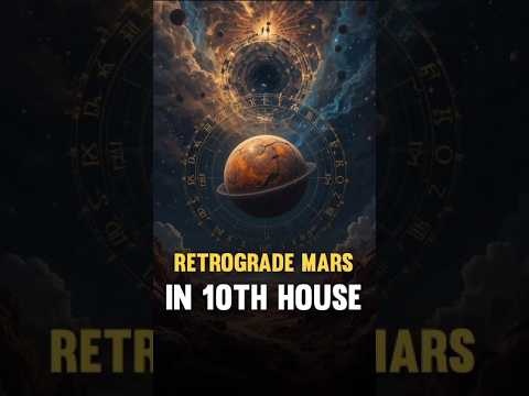 Retrograde Mars in 10th House Explained #horoscope #vedicastrology #learnastrology