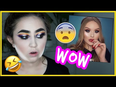 I TRIED FOLLOWING A NIKKIETUTORIAL'S MAKEUP TUTORIAL CHALLENGE!!….HELP - UCwzVdbRmLsYASNVwYShwyCw