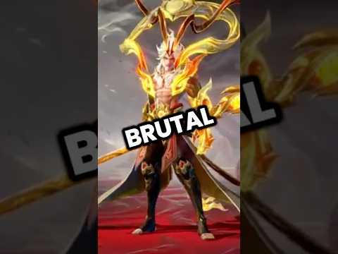 skin sun annual starlight effectnya terlalu Brutall 😱#mobilelegends