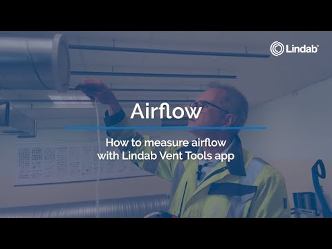 How to calculate airflow using the Lindab Vent Tools app