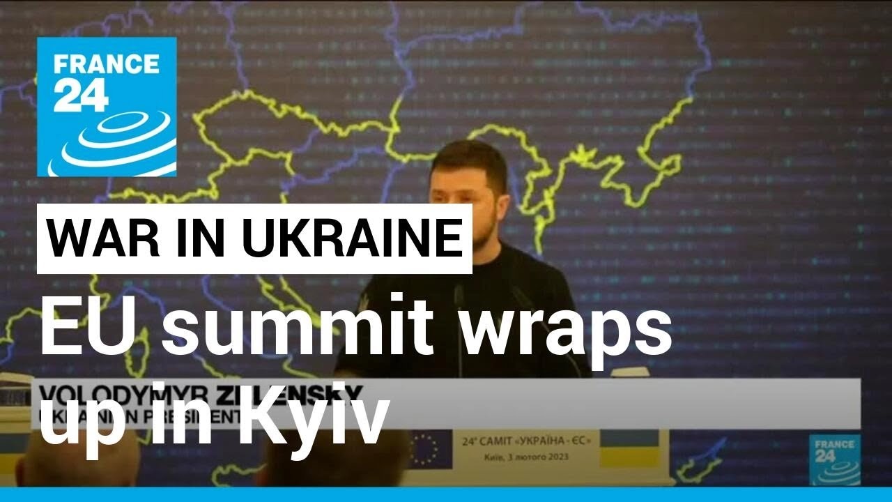 Ukraine ‘will not waste a single day’ in bringing EU membership closer • FRANCE 24 English