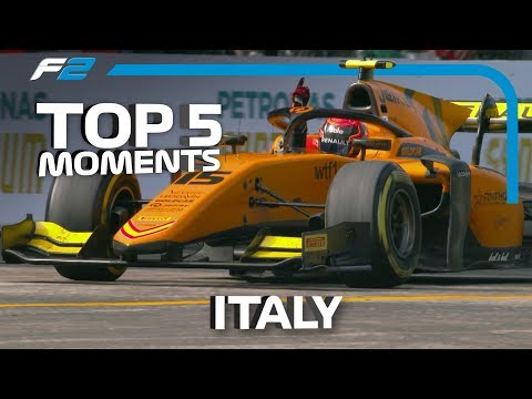 Top 5 Formula 2 Moments | 2019 Italian Grand Prix