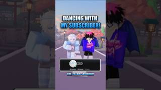Dancing with My Subscriber!✨| Jumpstyle🔥| #roblox #robloxedit #robloxd