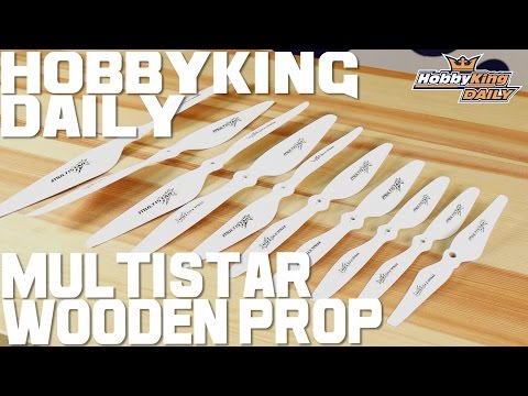 MultiStar White Edition Wooden Multi-Rotor Props - HobbyKing Daily - UCkNMDHVq-_6aJEh2uRBbRmw