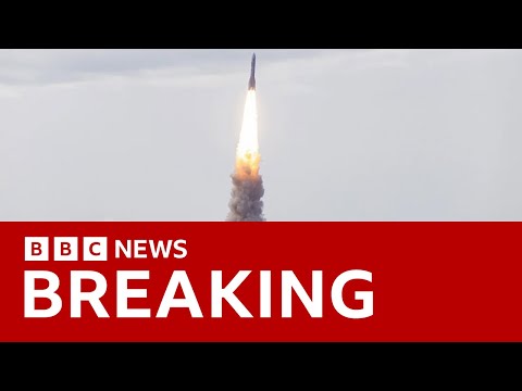 Europe's Ariane-6 rocket launches | BBC News