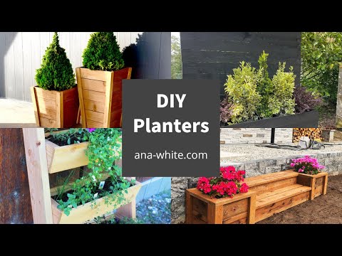 Best DIY Planters with Free Plans