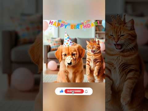 Mom Dog Got Revenge! 🎂❌ Cat Pays Price for Ruining Puppy's Birthday! 🤕