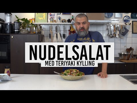 Nudelsalat med teriyaki kylling - Hverdagens helte #3