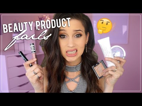 BEAUTY PRODUCTS I DIDN'T LIKE! - UCwrr3IkHMeDIAj7zjq17qoA