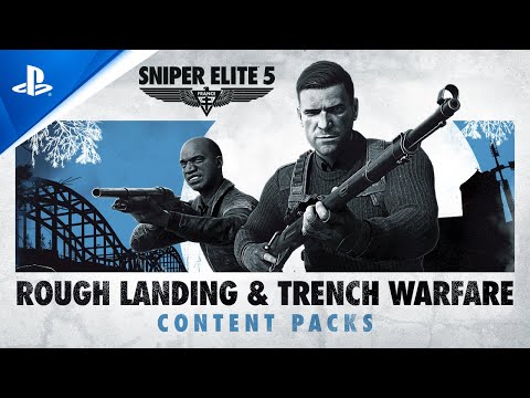 Sniper Elite 5 - Rough Landing & Trench Warfare Content Packs Trailer | PS5 & PS4 Games