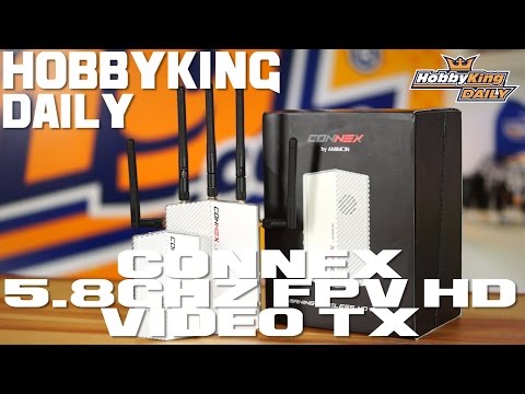 CONNEX Wireless 5.1-5.8 Ghz FPV HD Video TX/RX - HobbyKing Daily - UCkNMDHVq-_6aJEh2uRBbRmw