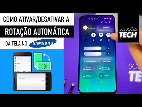 Como Ativar ou Desativar a ROTAÇÃO AUTOMÁTICA da TELA no SAMSUNG