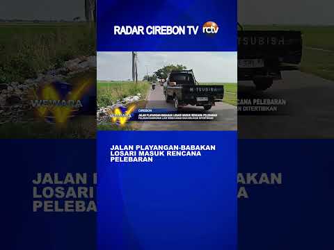 Jalan Playangan Babakan Losari Masuk Rencana Pelebaran