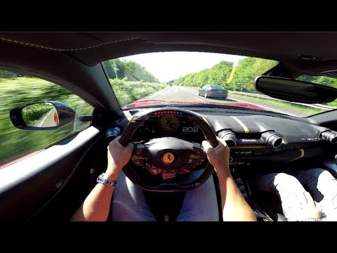 Ferrari 812 Superfast 320 km/h on Autobahn! - ORGASMIC SOUND! - UCPBs0wpJQ4Elhx_H318a9TQ