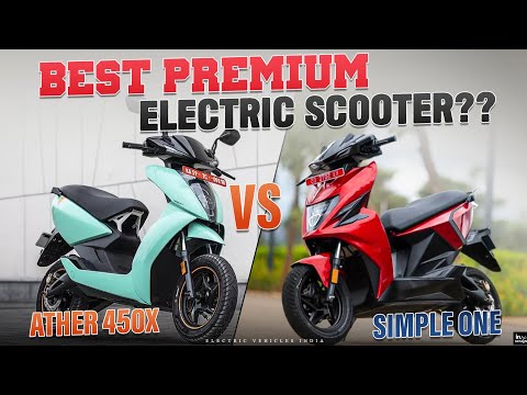 Simple One VS Ather 450X Pro | Best Powerful Electric Scooter | Electric Vehicles India