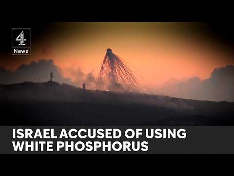 Israel accused of using white phosphorus in Lebanon as tensions escalate