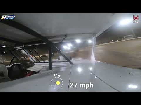 #15 Cayden Stacye -  B-Mod - 10-5-2024 Springfield Raceway - In Car Camera - dirt track racing video image