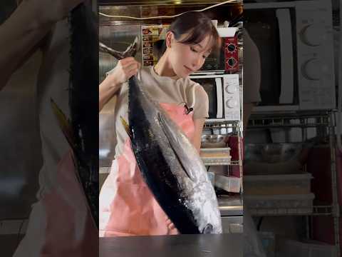 【裏主役】筋だらけのマグロ、これはこうしたら最高にうまい。#魚屋の森さん #japaneseseafood