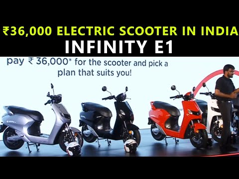 Bounce Infinity E1 Electric Scooter Specs, Range, Price, Features - New EV Scooter in India