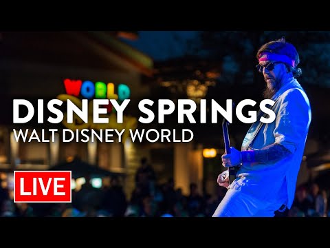 🔴 LIVE: A Cold Evening at Disney Springs | Walt Disney World Live Stream