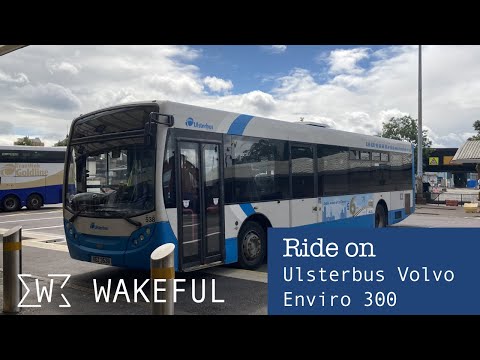 Ride on Translink Ulsterbus Volvo Enviro 300 (538)
