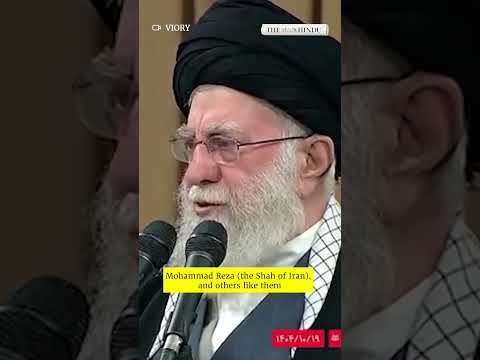 Iran's supreme Leader Ali Khamenei says Trump will fall one day because of his arrogance