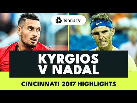 When Nick Kyrgios Went All-Out Attack vs Rafael Nadal 🥶 | Cincinnati 2017 Extended Highlights