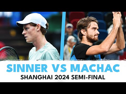 Jannik Sinner Battles Tomas Machac For A Place In The Final | Shanghai 2024 Semi-Final Highlights