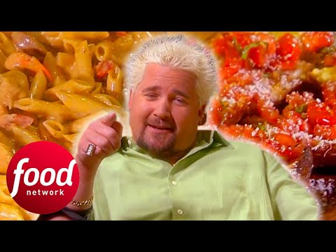 Guy Fieri's First Food Network Appearance! | Guys Big Bites
