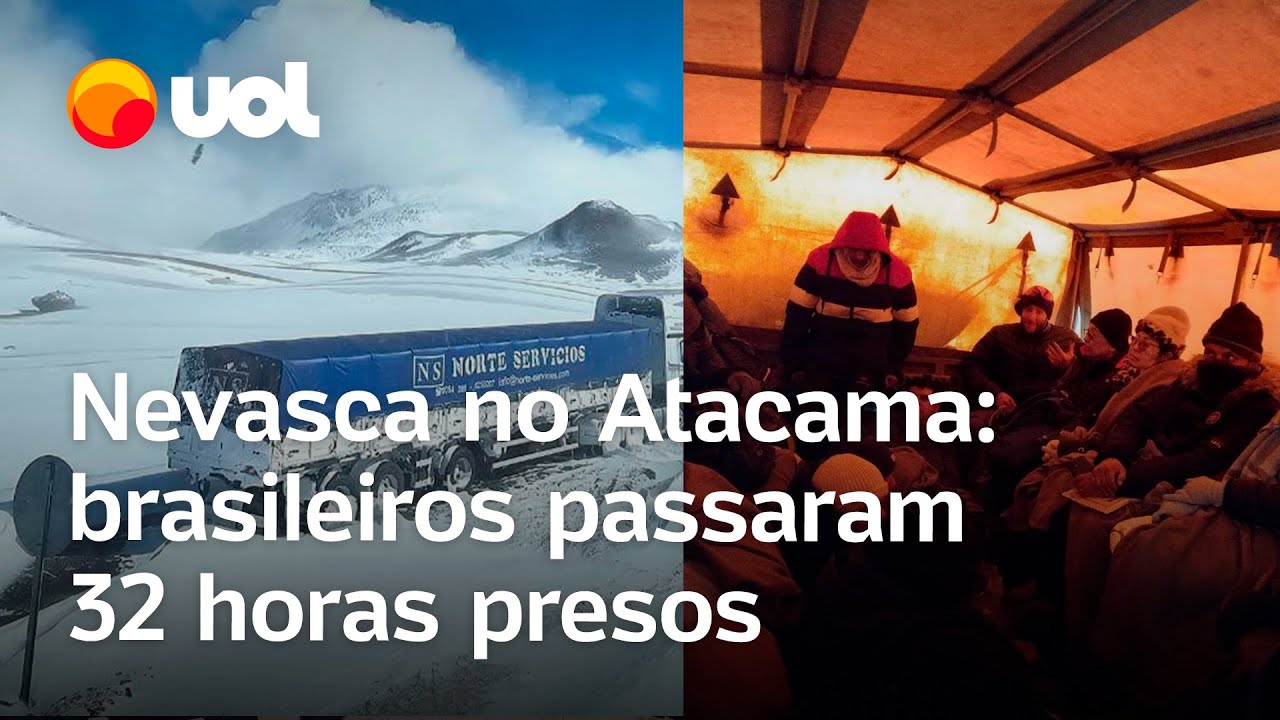 Nevasca no Atacama brasileiros passaram 32 h presos e com medo de morrer veja vídeos