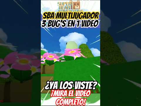 SBA MULTIJUGADOR | 👉 ¡Flores en el aire! Primero con luciérnagas y árboles mal acomodados 🐻 #sba