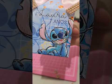 LEMBRANCINHA STICHI #papelariapersonalizada #viraliza #stichingideas #lembrancinhas