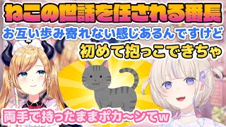 【癒月ちょこ】高校時代の昼食話とネコと戯れる番長の話【ホロライブ切り抜き/轟はじめ】