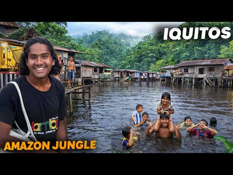 Ep3🇵🇪 ആമസോൺ കാട്ടിലെ ഏറ്റവും വലിയ ഗ്രാമം / Iquitos peru