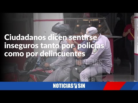 Población insegura ante ola de delincuencia y abusos de agentes de la P.N.