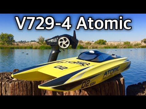 VOLANTEXRC V729 - 4 Atomic Brushless RC Racing Boat - UC9l2p3EeqAQxO0e-NaZPCpA