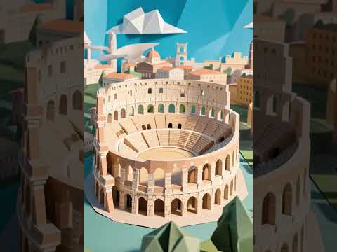 当折纸遇到地标建筑会发生什么? #aivideo #leagueoflegends #ai #aimbotfreefire