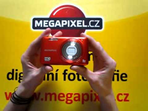 Videorecenze Olympus VG-130 červený