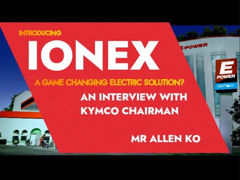 SLUK | Ionex - an interview with Kymco Chairman, Mr Allen Ko