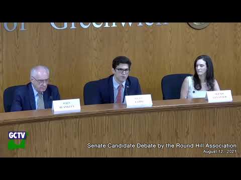 Senate Candidate Debate by the Round Hill Association, August 12, 2021