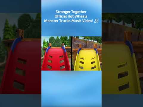 Stronger Together | Official Hot Wheels Monster Trucks Music Video! 🎵