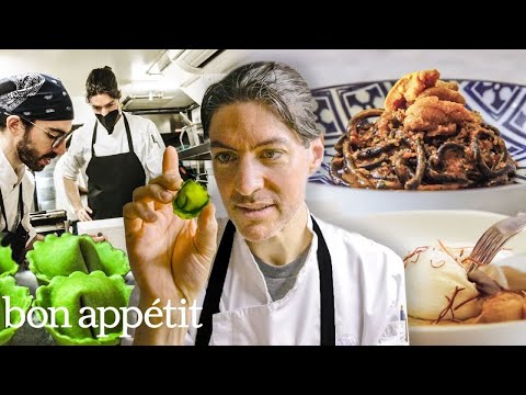 A Day With a Michelin-Starred Chef, Making Fresh Pasta & Running a Kitchen | Bon Appétit