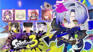【スプラ3】スプラプラベコラボ♪　よんでますよ、イカケスさん。【にじさんじ/ミラン・ケストレル】