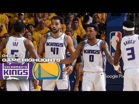 Kings Force Game 7 Behind Dominant Road Win | 04.28.23 video clip