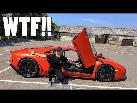 DRIVING THE CHEAPEST AVENTADOR IN THE COUNTRY!!