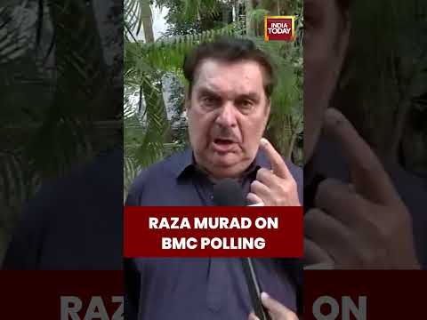 Raza Murad After Casting Vote | BMC Election | Mumbai | Bollywood #bmcelections #voting #celebrity