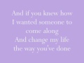 Feels Like Home by Edwina Hayes Lyrics