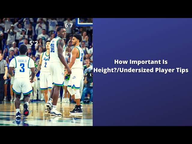 How Important is Height in Basketball?