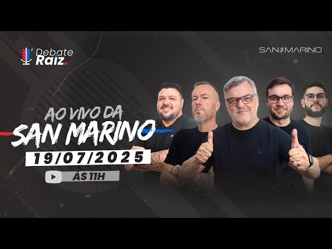 DEBATE RAIZ ESPECIAL: DIRETO DA FIAT SAN MARINO | 19/07/25 #462